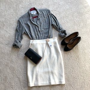 Banana republic wool blend skirt (0P)